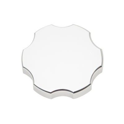 Billet Aluminum 7 PSI Auxiliary Coolant Tank Cap, Clear Anodized