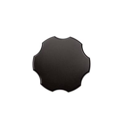 Billet Aluminum 7 PSI Auxiliary Coolant Tank Cap, Black Anodized