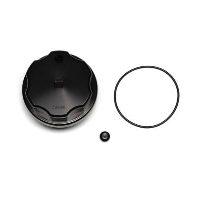 Wehrli Custom Fabrication - 2025-2026 6.7L Cummins Billet Oil Filter Cap Kit - Image 2