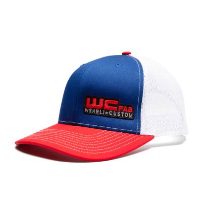 Snap Back Hat Red/White/Blue WCFab 