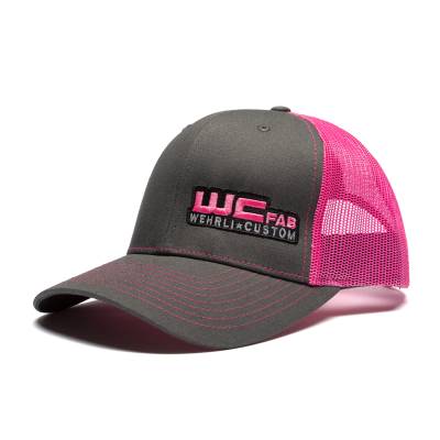 Snap Back Hat Grey/Pink WCFab